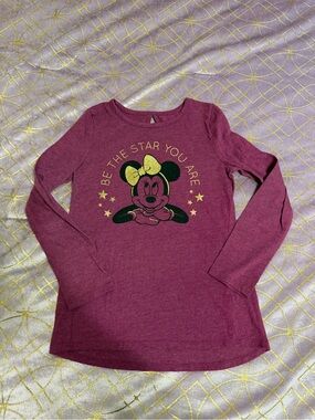 💥 KIDS Minnie Mouse Long-Sleeve Tee